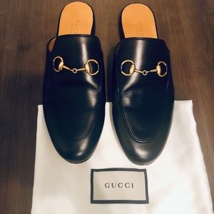 Gucci Princetown Leather Mule